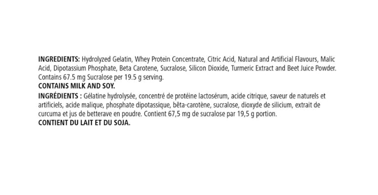Préparation à boisson pêches et mangues. Une préparation à boisson qui contribue à répondre à tes besoins en protéines.
