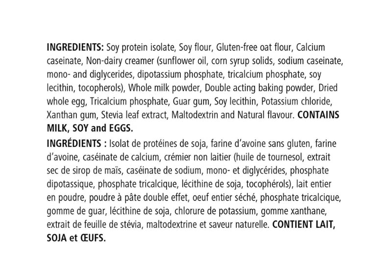 Mélange pour produits de boulangerie protéinés
Donne un coup de pouce protéique à tes produits de boulangerie.