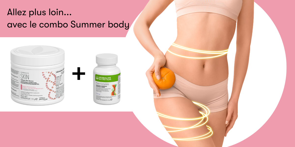 Supplément beauté au collagène Herbalife SKIN®-MD Cette boisson multivitaminée permet de maintenir une apparence saine de la peau, des cheveux et des ongles.