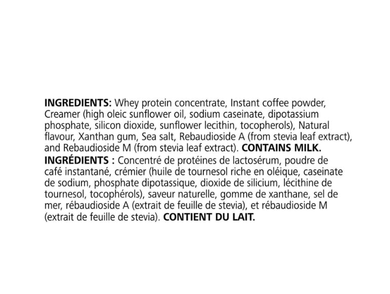 Café glacé hyperprotéiné caramel macchiato
Une boisson délicieuse et nutritive qui permet de faire le plein de caféine et de protéines sur le pouce