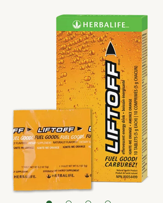 Liftoff®-MD-Amorce d’orange
Ce complément effervescent à base de caféine permet de lutter contre la baisse d’énergie de l’après-midi.